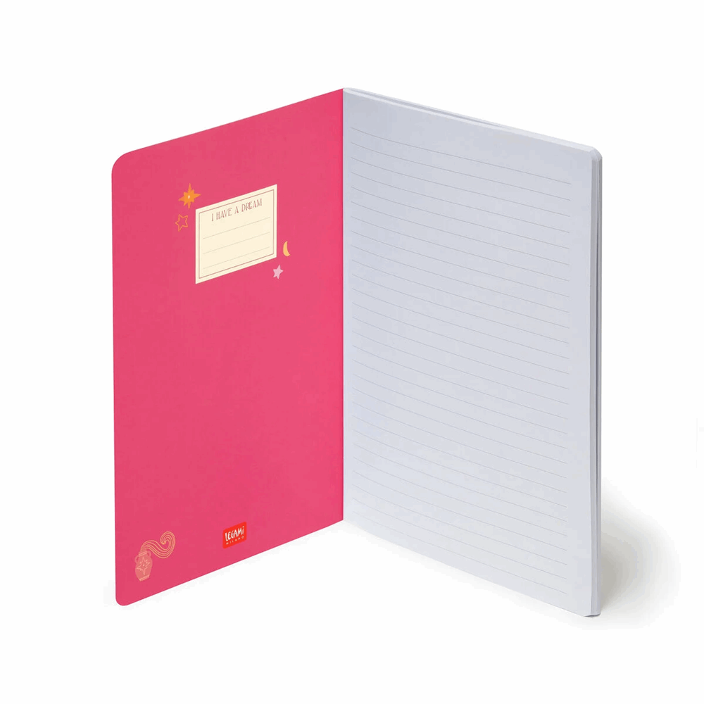 LEGAMI A5NOT0090 ΣΗΜΕΙΩΜΑΤΑΡΙΟ ΡΙΓΕ - QUADERNO - MEDIUM - ZODIAC
