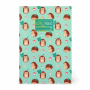 LEGAMI A5NOT0091 ΣΗΜΕΙΩΜΑΤΑΡΙΟ ΡΙΓΕ - QUADERNO - MEDIUM - HEDGEHOG