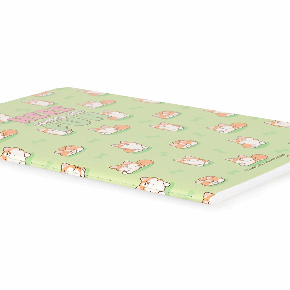 LEGAMI A5NOT0098 ΣΗΜΕΙΩΜΑΤΑΡΙΟ ΛΕΥΚΟ - QUADERNO - MEDIUM - CORGI