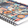 LEGAMI A5NOTS0048 LINED SPIRAL- BOUND NOTEBOOK - ΣΗΜΕΙΩΜΑΤΑΡΙΟ ΡΙΓΕ ΣΠΙΡΑΛ - LARGE - TRAVE