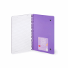 LEGAMI A5NOTS0049 LINED SPIRAL- BOUND NOTEPAD - ΣΗΜΕΙΩΜΑΤΑΡΙΟ ΡΙΓΕ ΣΠΙΡΑΛ - LARGE - FLOWER