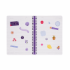 LEGAMI A5NOTS0049 LINED SPIRAL- BOUND NOTEPAD - ΣΗΜΕΙΩΜΑΤΑΡΙΟ ΡΙΓΕ ΣΠΙΡΑΛ - LARGE - FLOWER