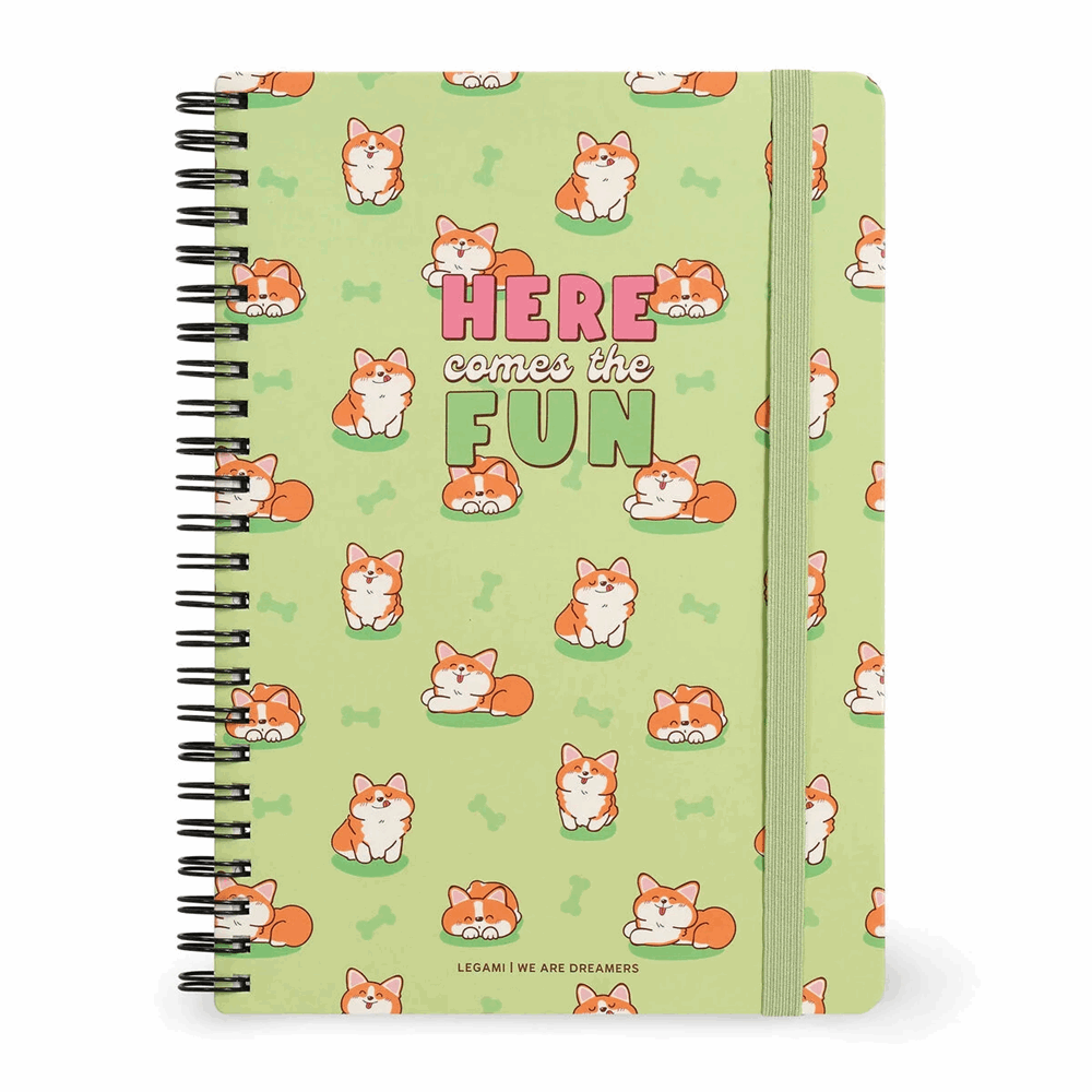 LEGAMI A5NOTS0051 LINED SPIRAL- BOUND NOTEPAD - ΣΗΜΕΙΩΜΑΤΑΡΙΟ ΡΙΓΕ ΣΠΙΡΑΛ - LARGE - TO BE