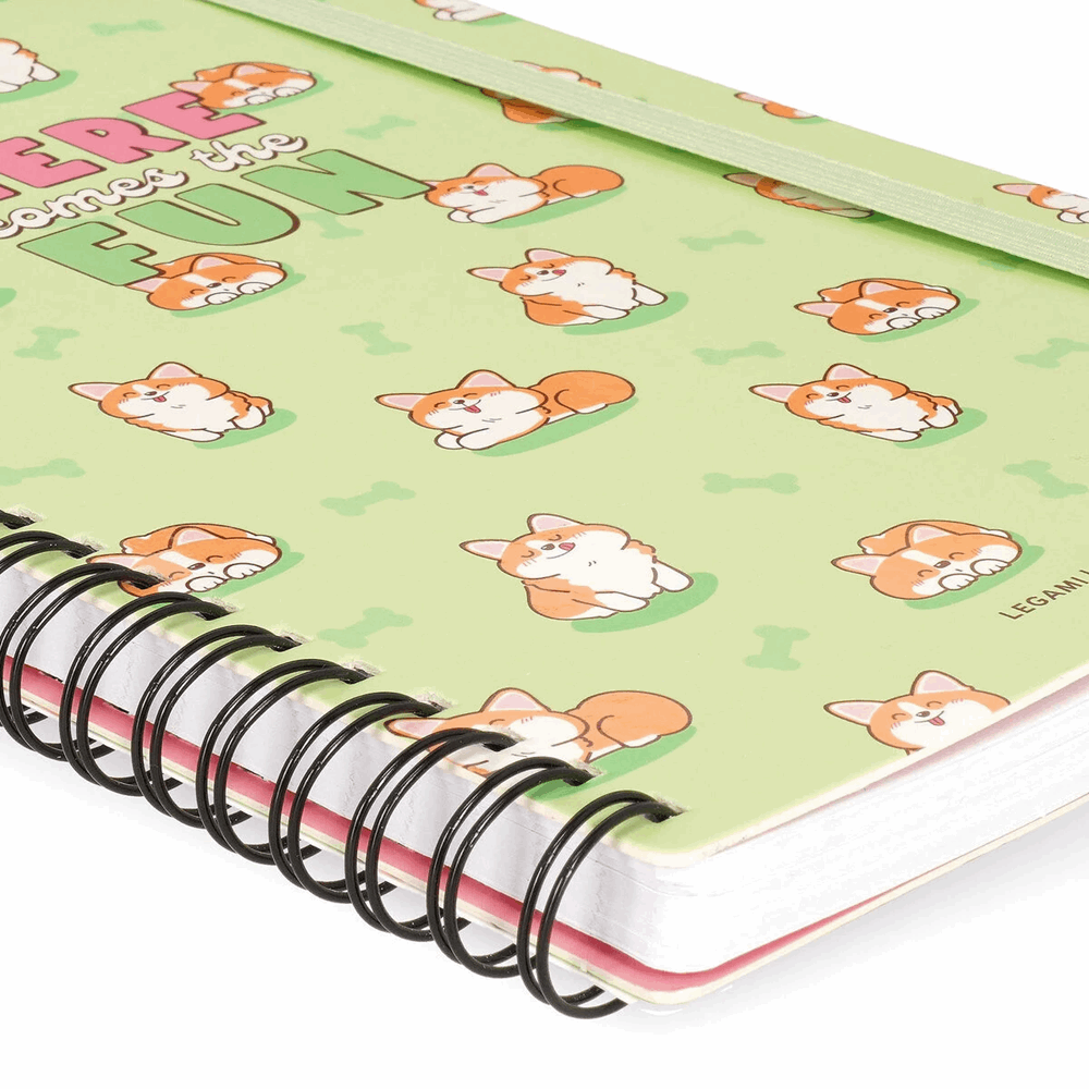 LEGAMI A5NOTS0051 LINED SPIRAL- BOUND NOTEPAD - ΣΗΜΕΙΩΜΑΤΑΡΙΟ ΡΙΓΕ ΣΠΙΡΑΛ - LARGE - TO BE