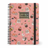 LEGAMI A5NOTS0052 LINED SPIRAL- BOUND NOTEPAD - ΣΗΜΕΙΩΜΑΤΑΡΙΟ ΡΙΓΕ ΣΠΙΡΑΛ - LARGE - SUSHI