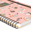 LEGAMI A5NOTS0052 LINED SPIRAL- BOUND NOTEPAD - ΣΗΜΕΙΩΜΑΤΑΡΙΟ ΡΙΓΕ ΣΠΙΡΑΛ - LARGE - SUSHI