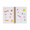 LEGAMI A5NOTS0052 LINED SPIRAL- BOUND NOTEPAD - ΣΗΜΕΙΩΜΑΤΑΡΙΟ ΡΙΓΕ ΣΠΙΡΑΛ - LARGE - SUSHI