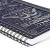 LEGAMI A5NOTS0053 LINED SPIRAL- BOUND NOTEPAD - ΣΗΜΕΙΩΜΑΤΑΡΙΟ ΡΙΓΕ ΣΠΙΡΑΛ - LARGE - MOTH