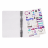 LEGAMI A5NOTS0053 LINED SPIRAL- BOUND NOTEPAD - ΣΗΜΕΙΩΜΑΤΑΡΙΟ ΡΙΓΕ ΣΠΙΡΑΛ - LARGE - MOTH