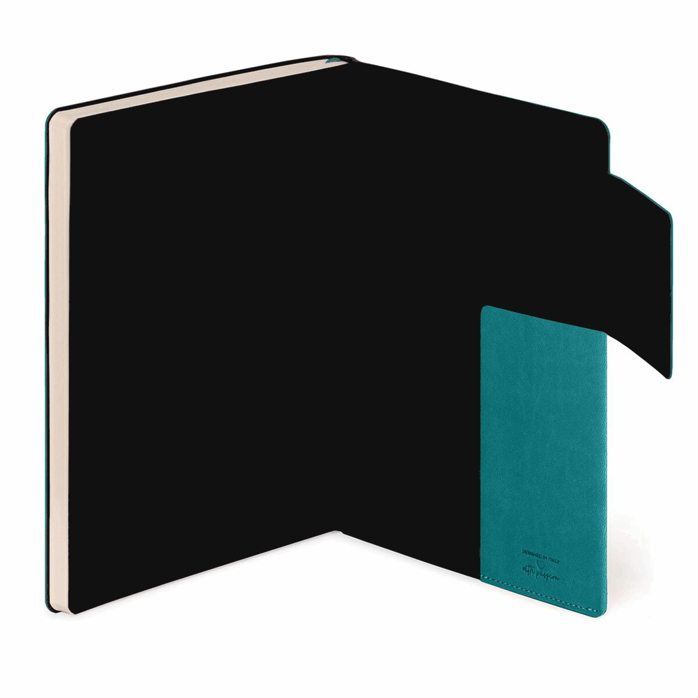 LEGAMI MYNOT0244  MY NOTEBOOK - LARGE LINED - MALACHITE GREEN
