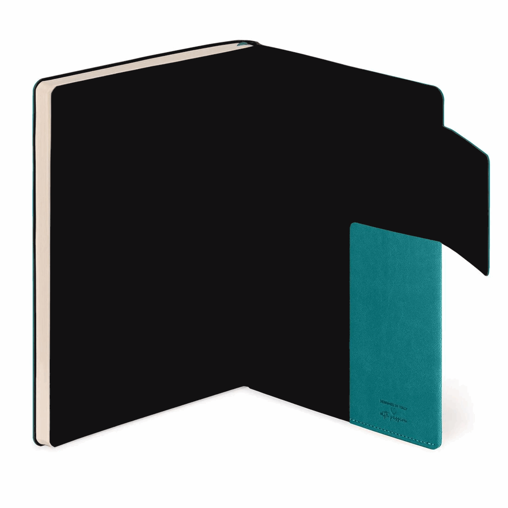 LEGAMI MYNOT0251  MY NOTEBOOK - LARGE PLAIN - MALACHITE GREEN