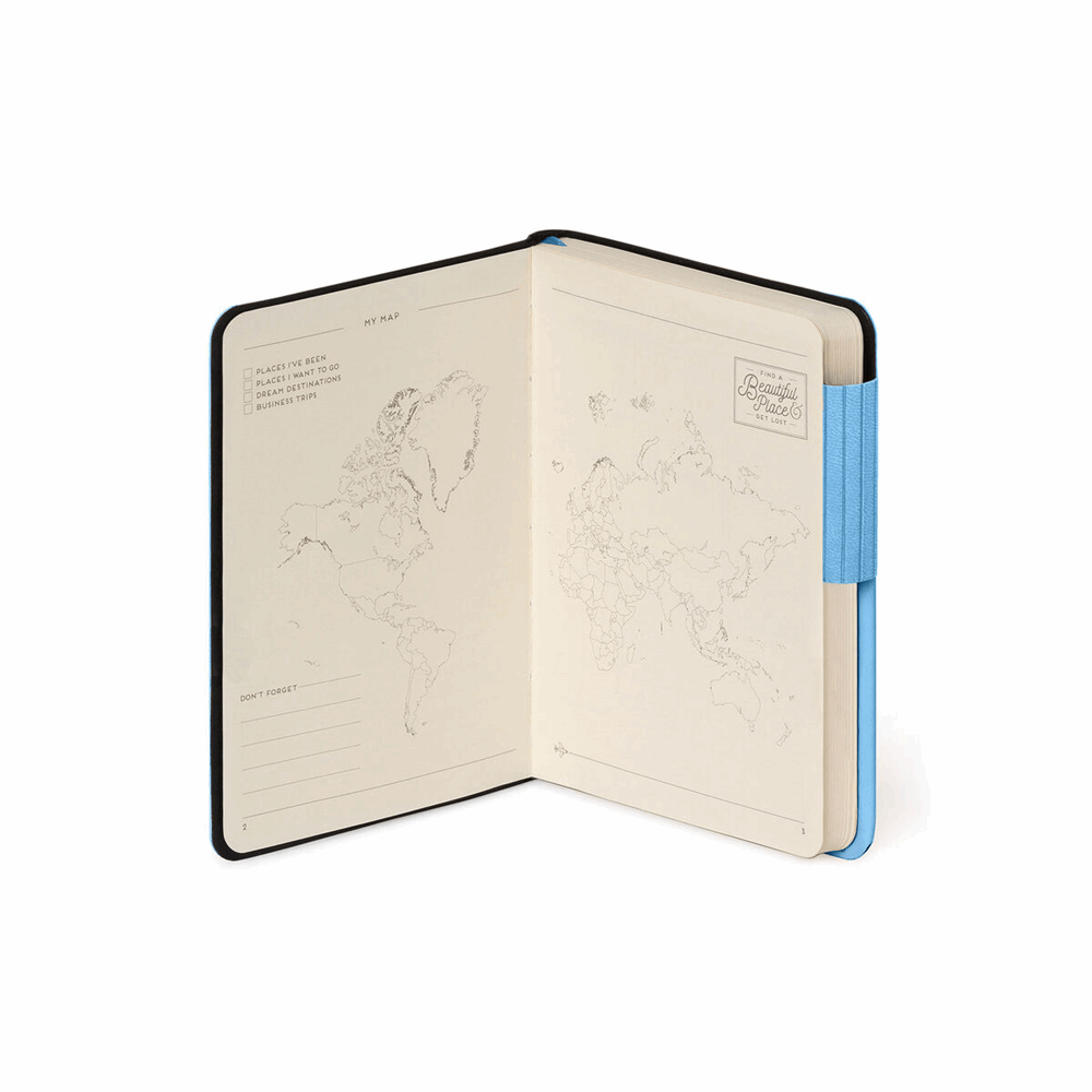 LEGAMI MYNOT0269 ΣΗΜΕΙΩΜΑΤΑΡΙΟ ΛΕΥΚΟ - MY NOTEBOOK - SMALL - RETRO BLUE