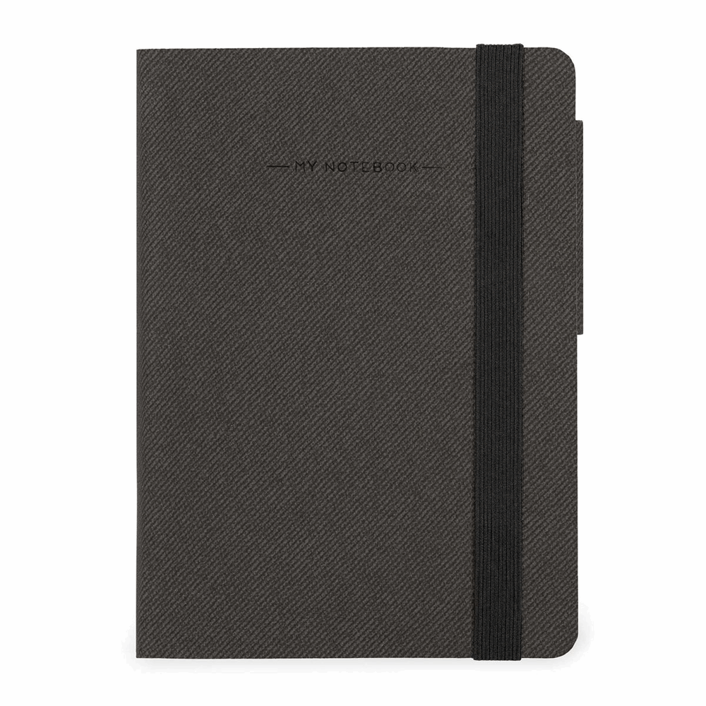 LEGAMI MYNOT0274 ΣΗΜΕΙΩΜΑΤΑΡΙΟ ΛΕΥΚΟ - MY NOTEBOOK - SMALL - DEEP GRAPHITE