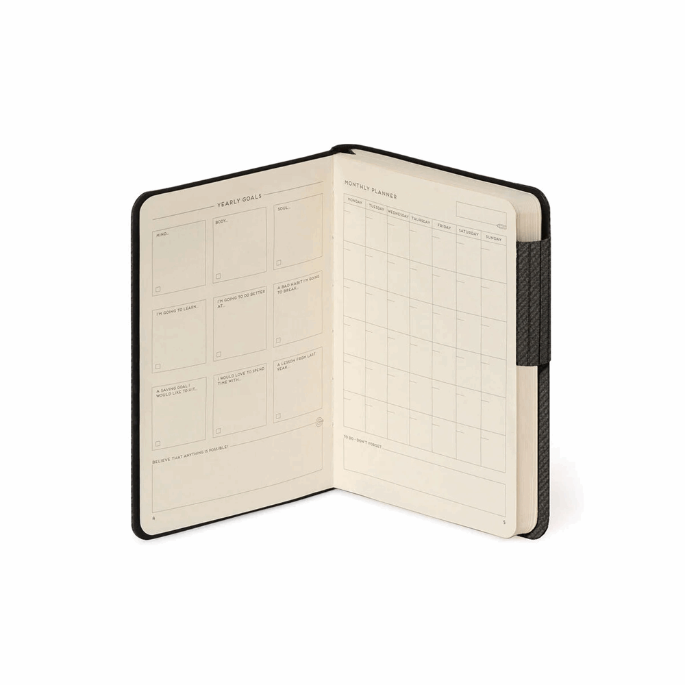 LEGAMI MYNOT0274 ΣΗΜΕΙΩΜΑΤΑΡΙΟ ΛΕΥΚΟ - MY NOTEBOOK - SMALL - DEEP GRAPHITE