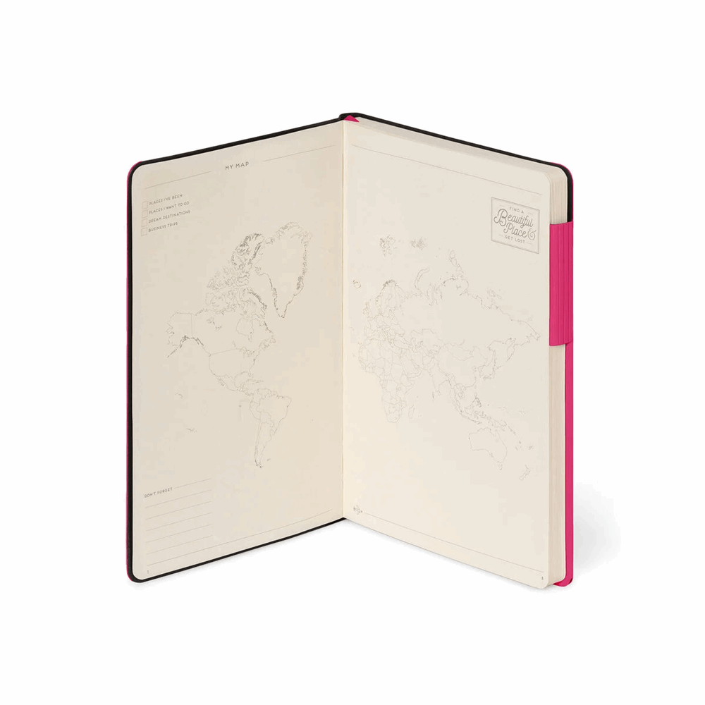 LEGAMI MYNOT0279 ΣΗΜΕΙΩΜΑΤΑΡΙΟ ΡΙΓΕ - MY NOTEBOOK - MEDIUM - RASPBERRY