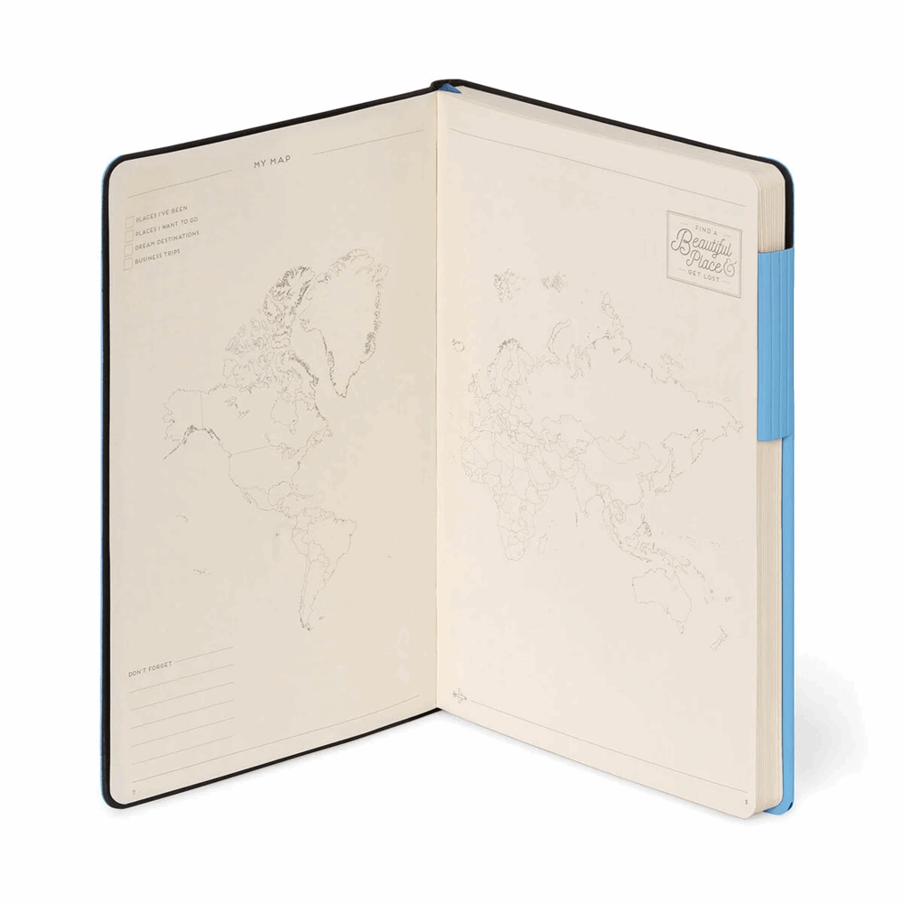 LEGAMI MYNOT0297 ΣΗΜΕΙΩΜΑΤΑΡΙΟ ΡΙΓΕ - MY NOTEBOOK - LARGE - RETRO BLUE