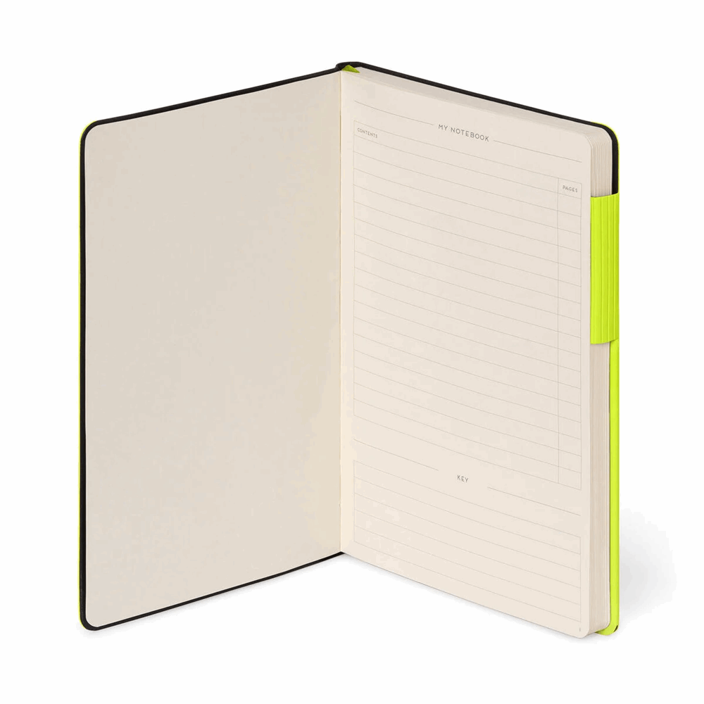 LEGAMI MYNOT0298 ΣΗΜΕΙΩΜΑΤΑΡΙΟ ΡΙΓΕ - MY NOTEBOOK - LARGE - CHARTREUSE