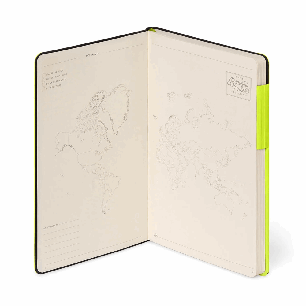 LEGAMI MYNOT0298 ΣΗΜΕΙΩΜΑΤΑΡΙΟ ΡΙΓΕ - MY NOTEBOOK - LARGE - CHARTREUSE
