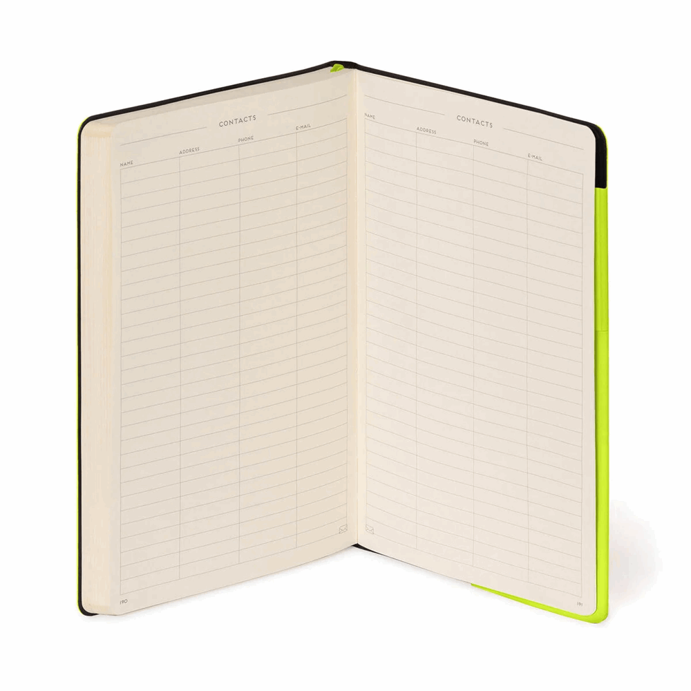 LEGAMI MYNOT0298 ΣΗΜΕΙΩΜΑΤΑΡΙΟ ΡΙΓΕ - MY NOTEBOOK - LARGE - CHARTREUSE