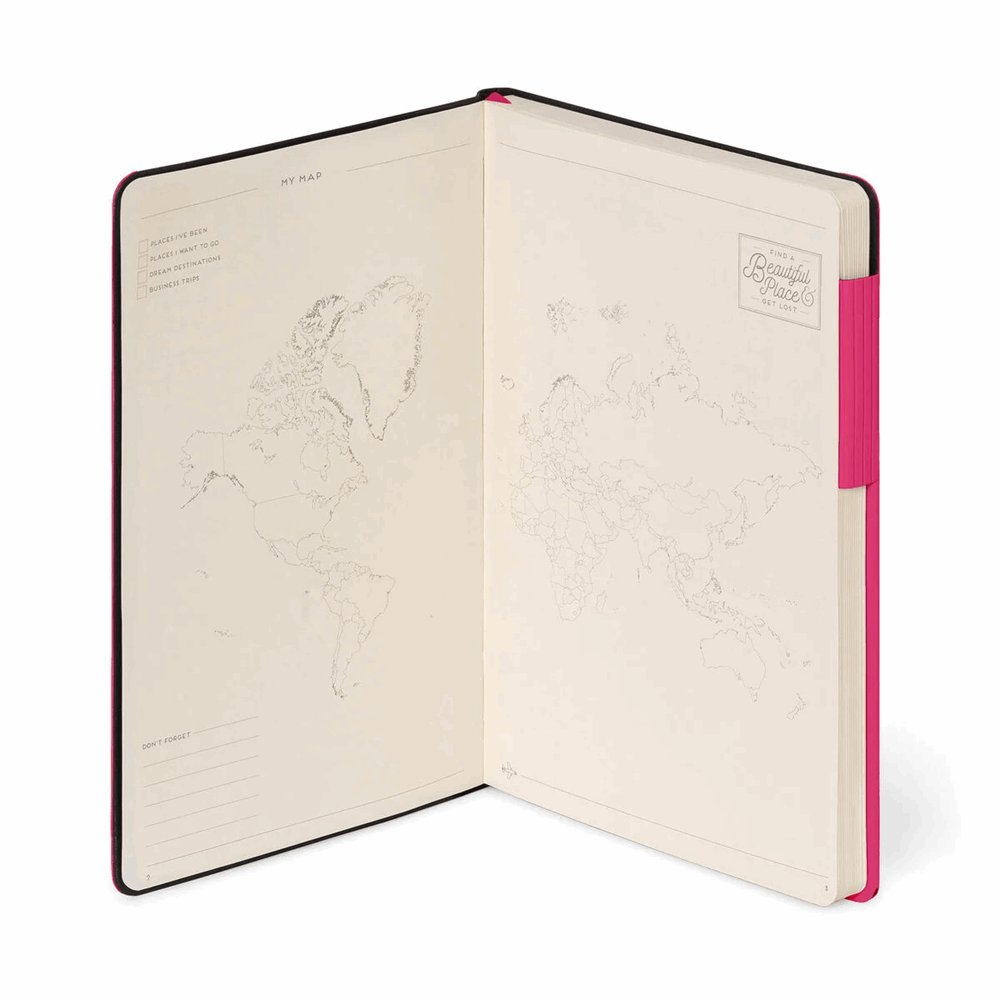 LEGAMI MYNOT0307 ΣΗΜΕΙΩΜΑΤΑΡΙΟ ΛΕΥΚΟ - MY NOTEBOOK - LARGE - RASPBERRY
