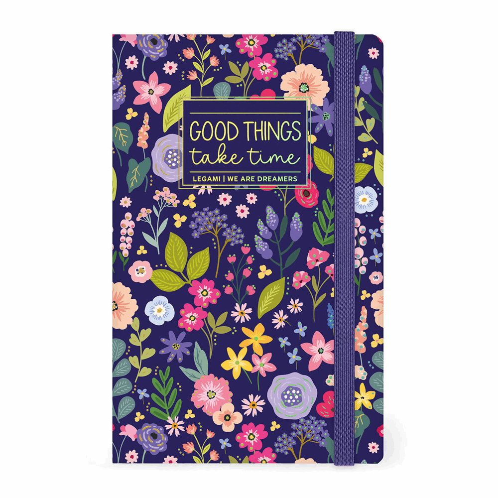 LEGAMI NOTP0113 ΣΗΜΕΙΩΜΑΤΑΡΙΟ ΡΙΓΕ - PHOTO NOTEBOOK - MEDIUM - FLOWERS