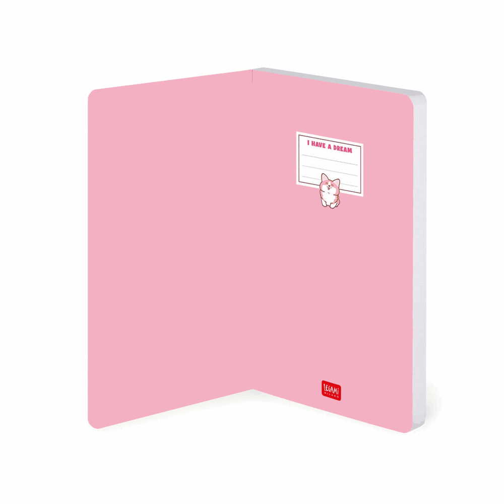 LEGAMI NOTP0114 ΣΗΜΕΙΩΜΑΤΑΡΙΟ ΡΙΓΕ - PHOTO NOTEBOOK - MEDIUM - CORGI
