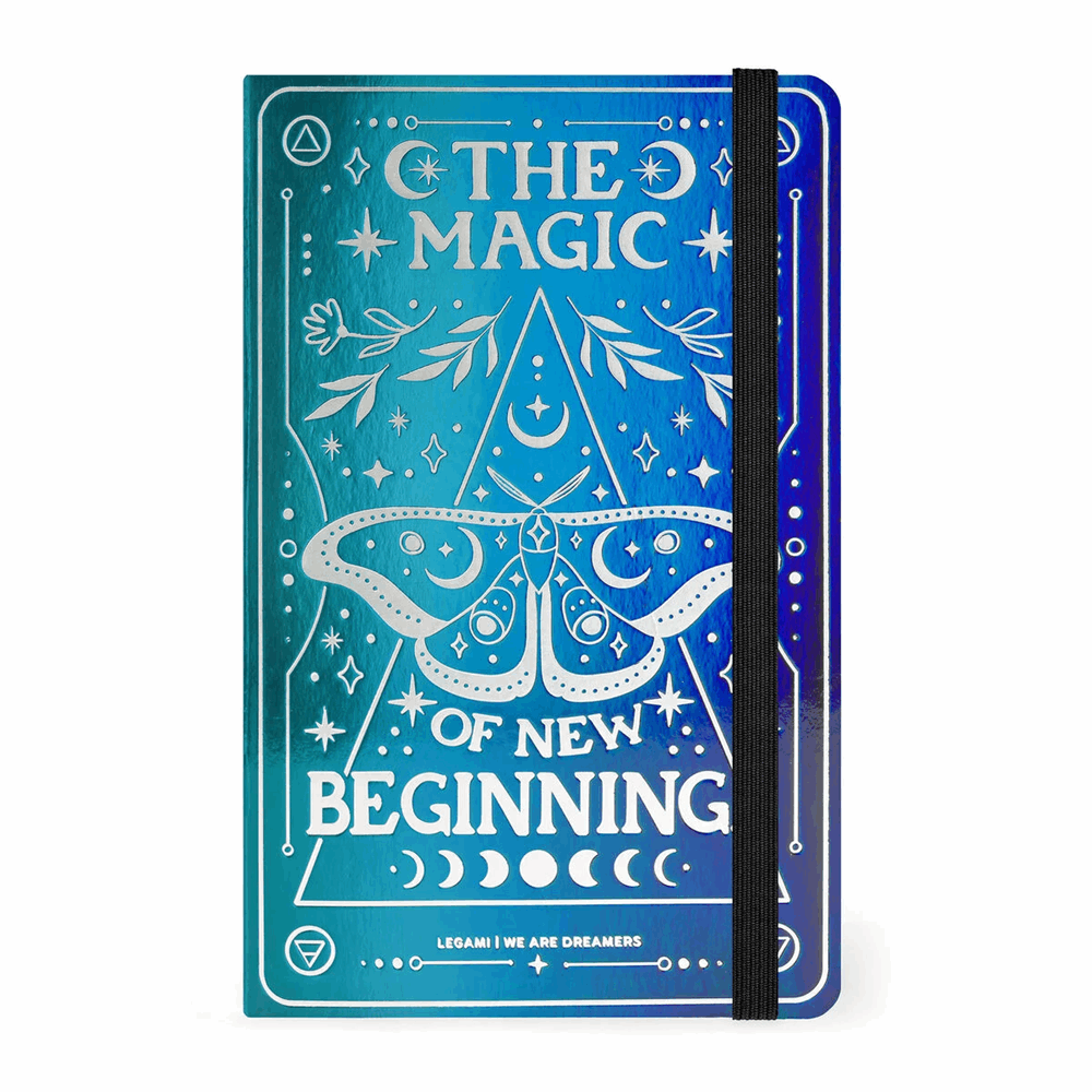 LEGAMI NOTP0116 ΣΗΜΕΙΩΜΑΤΑΡΙΟ ΡΙΓΕ - PHOTO NOTEBOOK - MEDIUM - MOTH