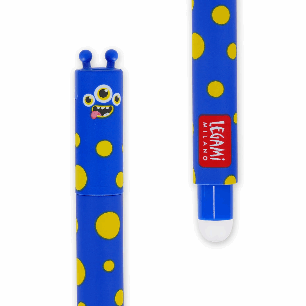 LEGAMI EP0056 ERASABLE GEL PEN - ERASABLE PEN - MONSTER