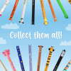 LEGAMI EP0056 ERASABLE GEL PEN - ERASABLE PEN - MONSTER