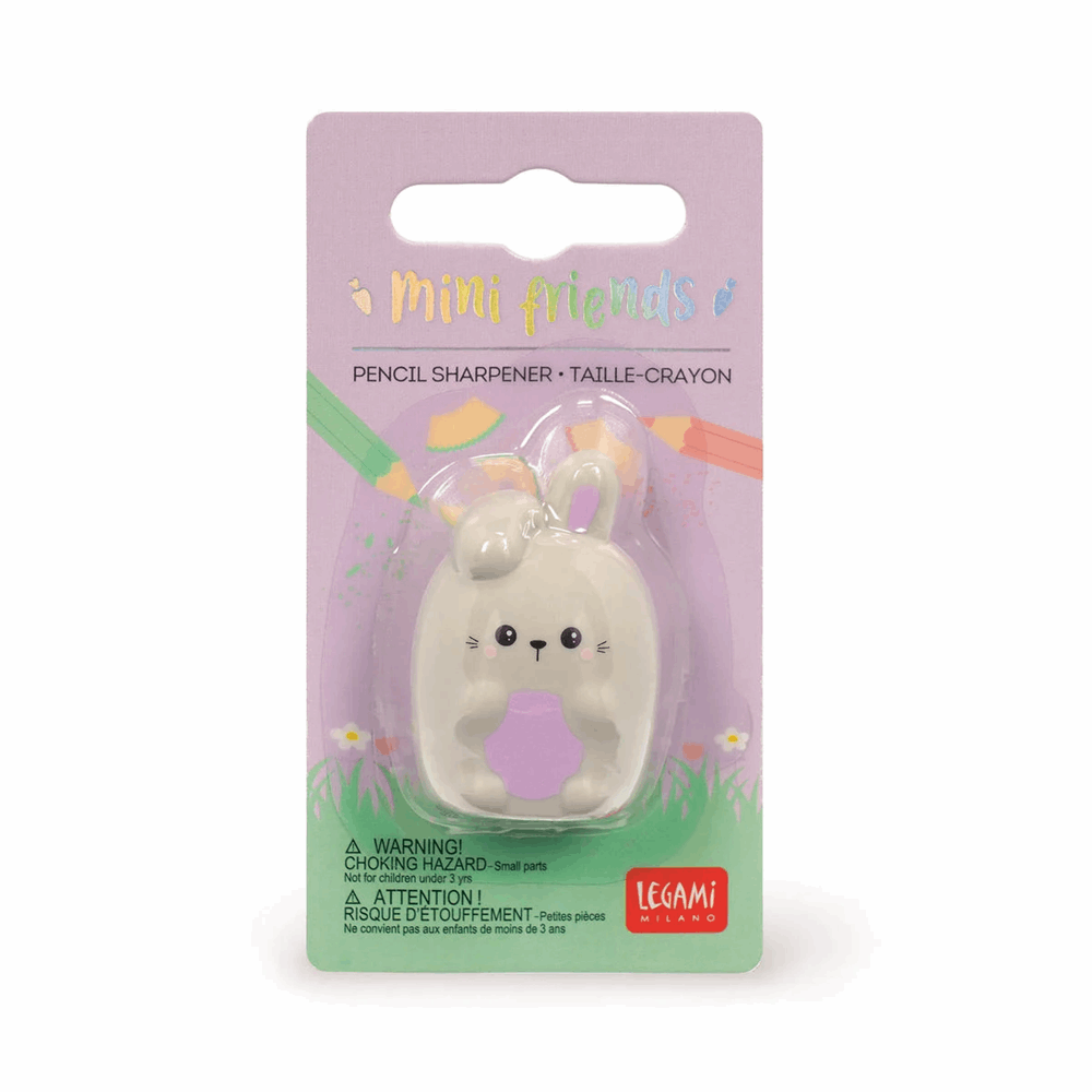 LEGAMI CSH0004 PENCIL SHARPENER - MINI FRIENDS - BUNNY