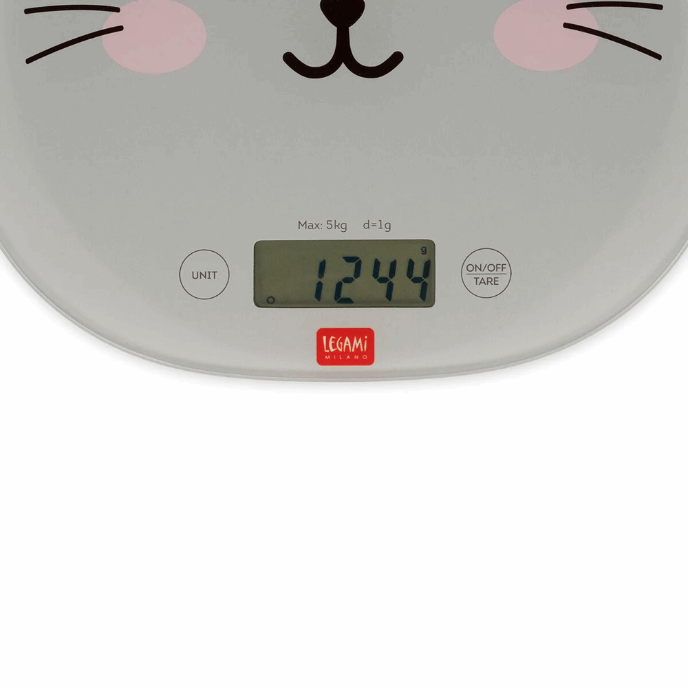 LEGAMI KSCA0001 DIGITAL KITCHEN SCALE - KITTY
