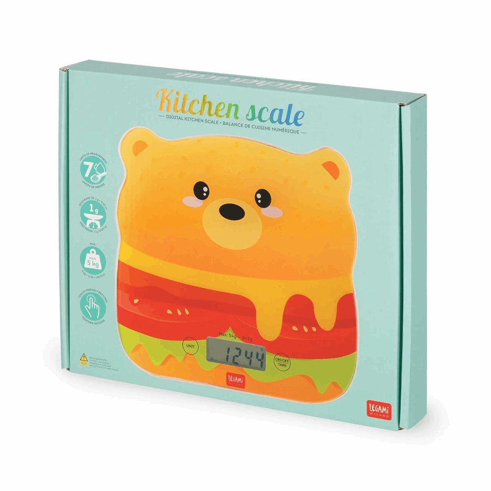 LEGAMI KSCA0003 DIGITAL KITCHEN SCALE - HAMBURGER