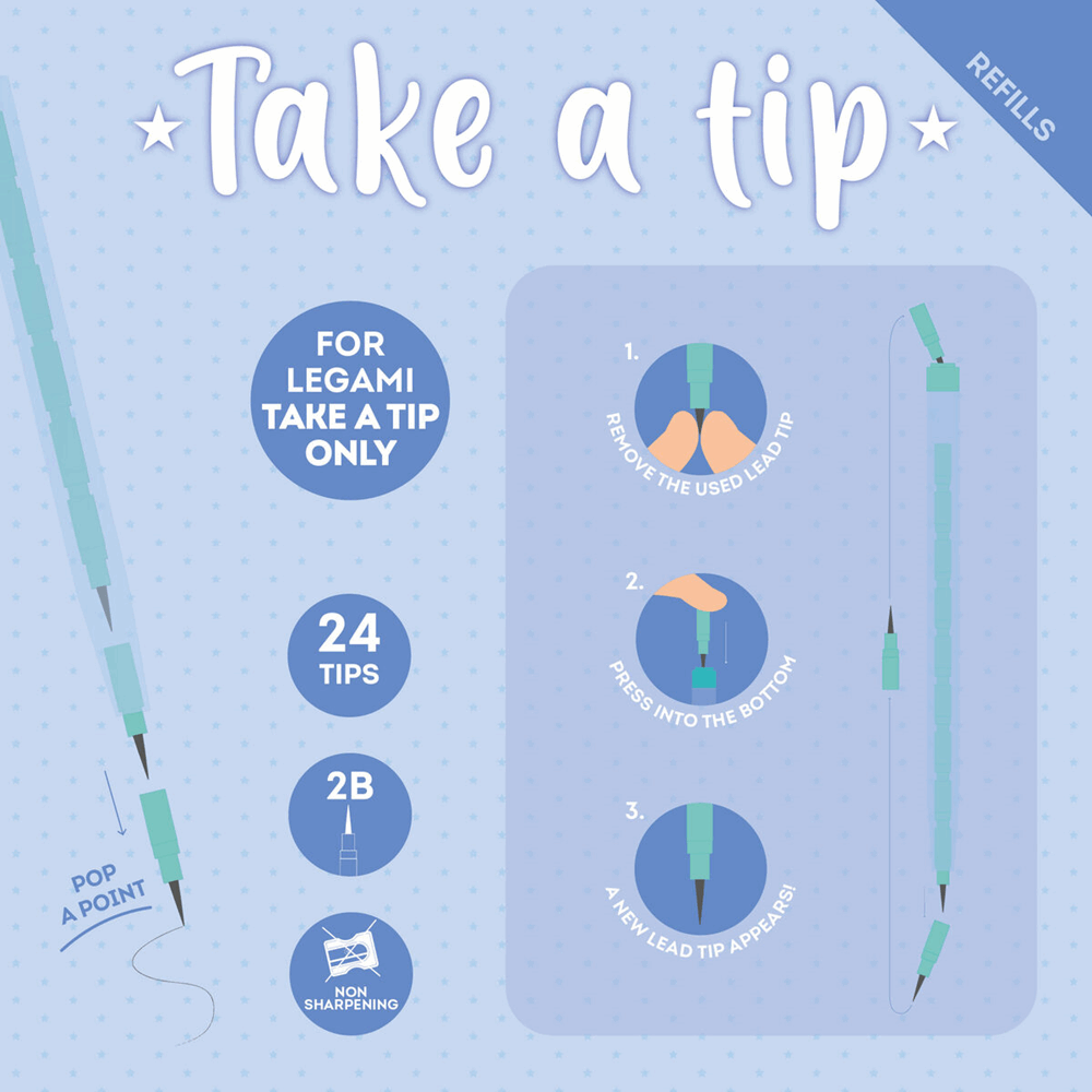 LEGAMI RSTE0001 TAKE A TIP REFILL