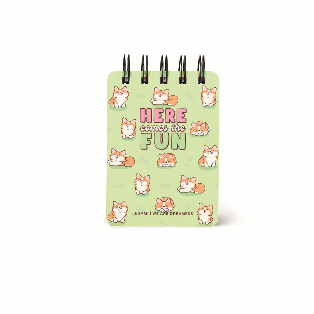 LEGAMI MNOTS0029 LINED SPIRAL- BOUND NOTEPAD - SPIRAL NOTEPAD - MINI - TO BE DEFINED