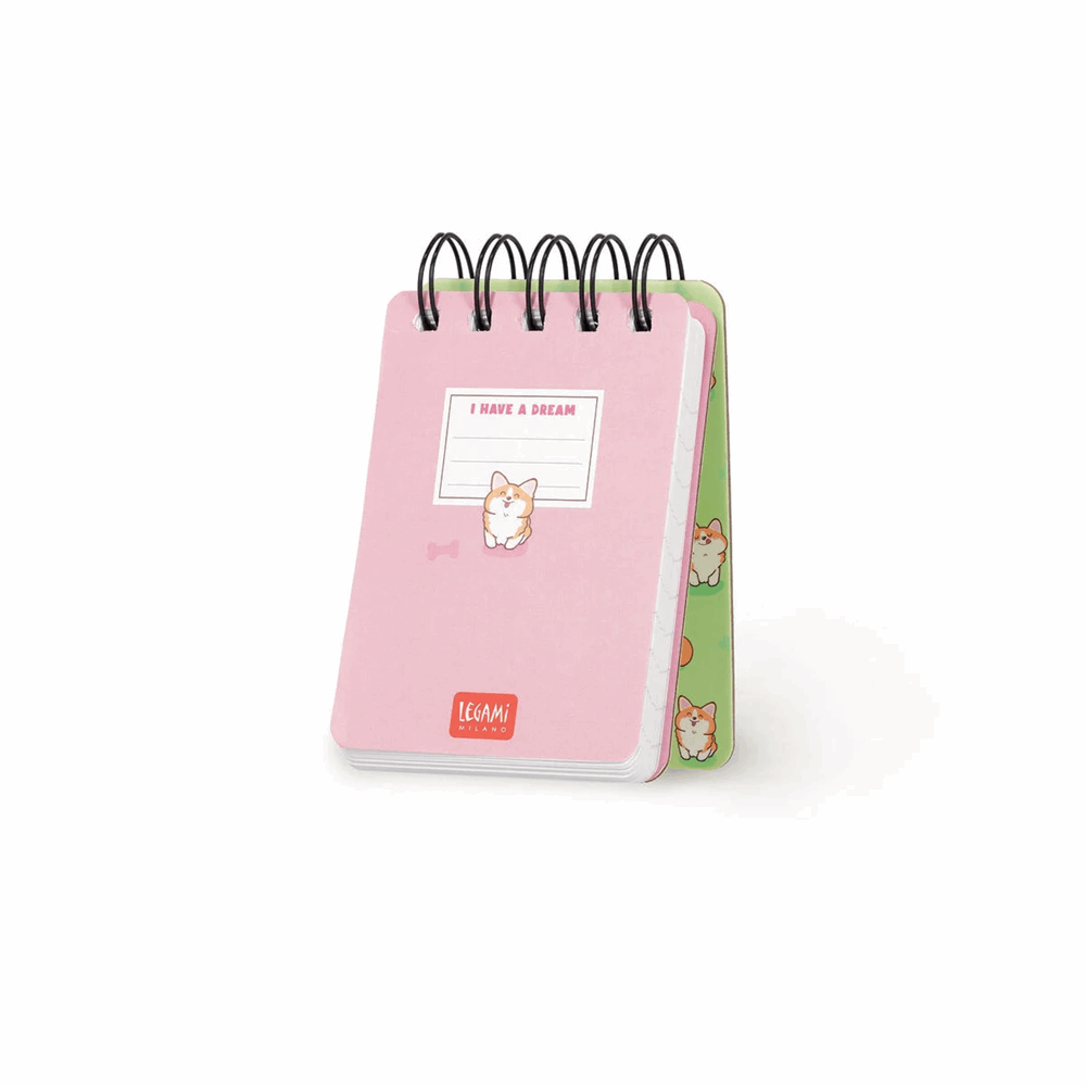 LEGAMI MNOTS0029 LINED SPIRAL- BOUND NOTEPAD - SPIRAL NOTEPAD - MINI - TO BE DEFINED
