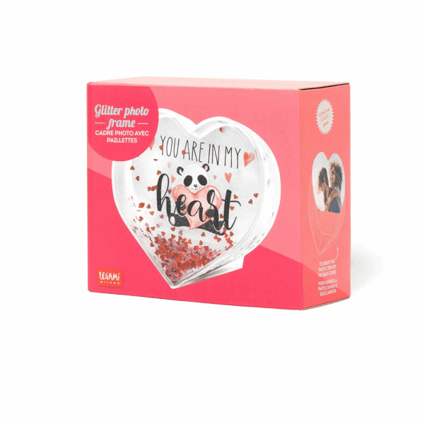LEGAMI GPF0005 GLITTER PHOTO FRAME - HEART