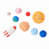 LEGAMI SES0001 SOLAR SYSTEM - SET OF 9 ERASERS