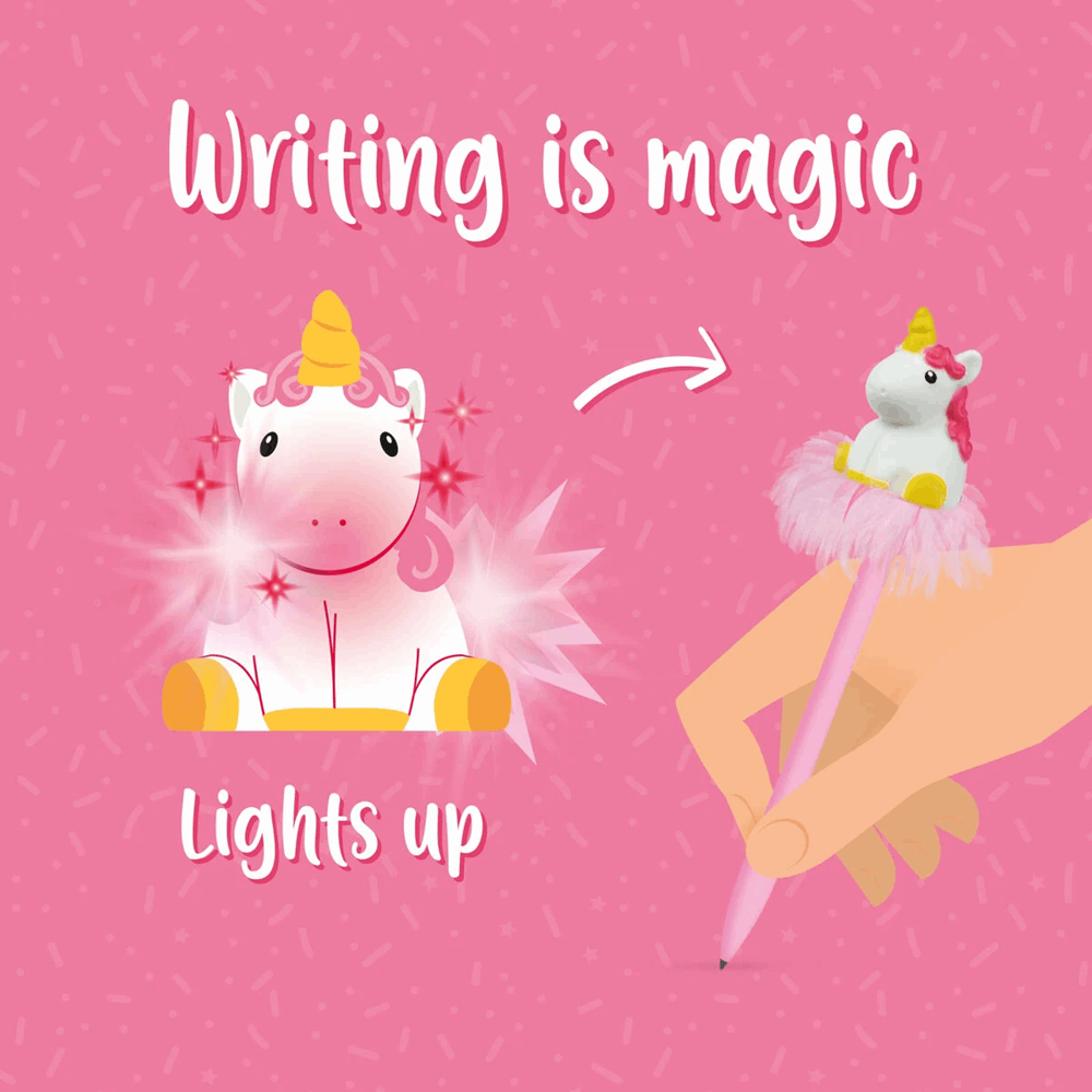 LEGAMI UP0001 WRITING IS MAGIC - ΣΤΥΛΟ ΜΕ ΦΩΣ - UNICORN