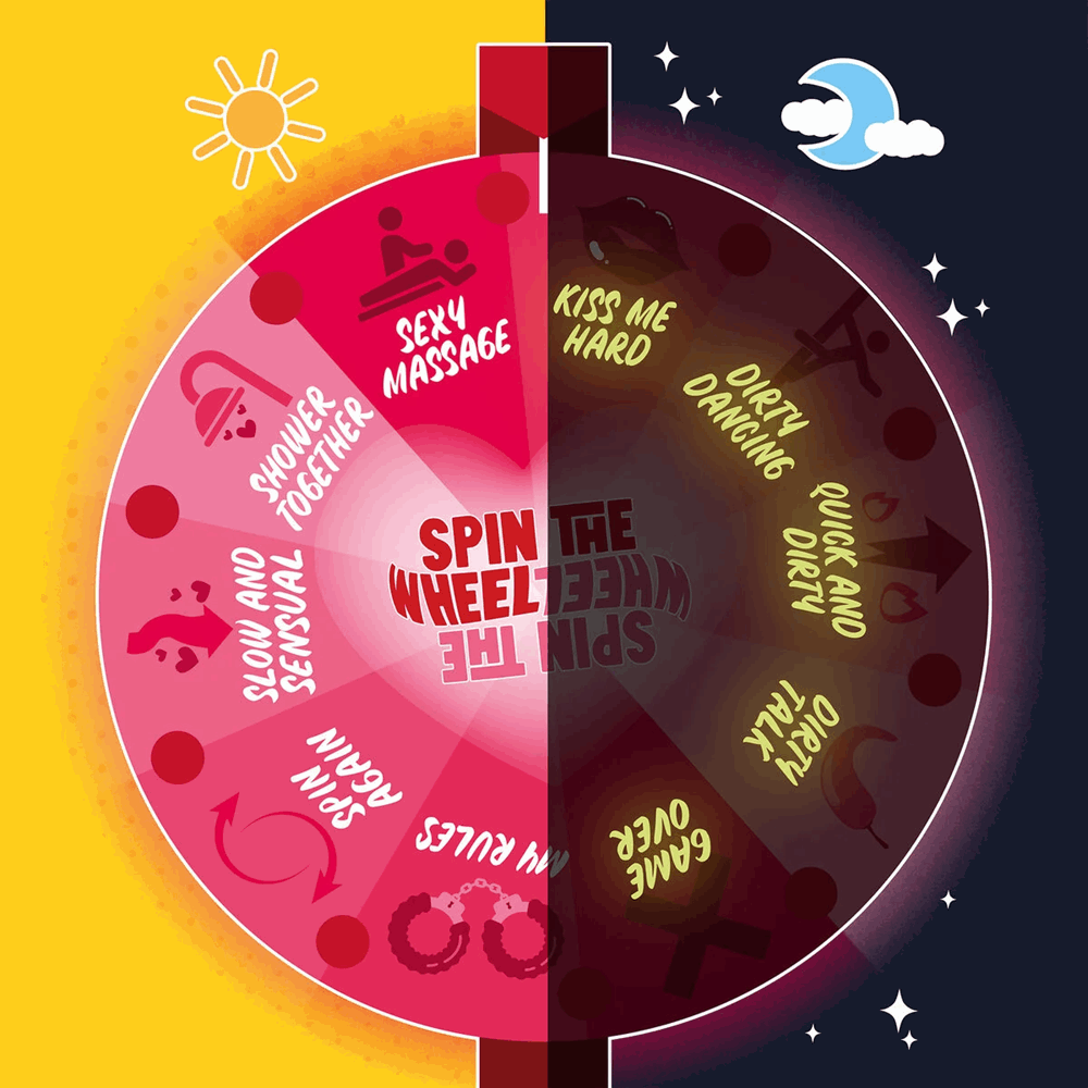 LEGAMI MAW0002 ANSWER WHEEL - SPIN THE WHEEL - SPICY