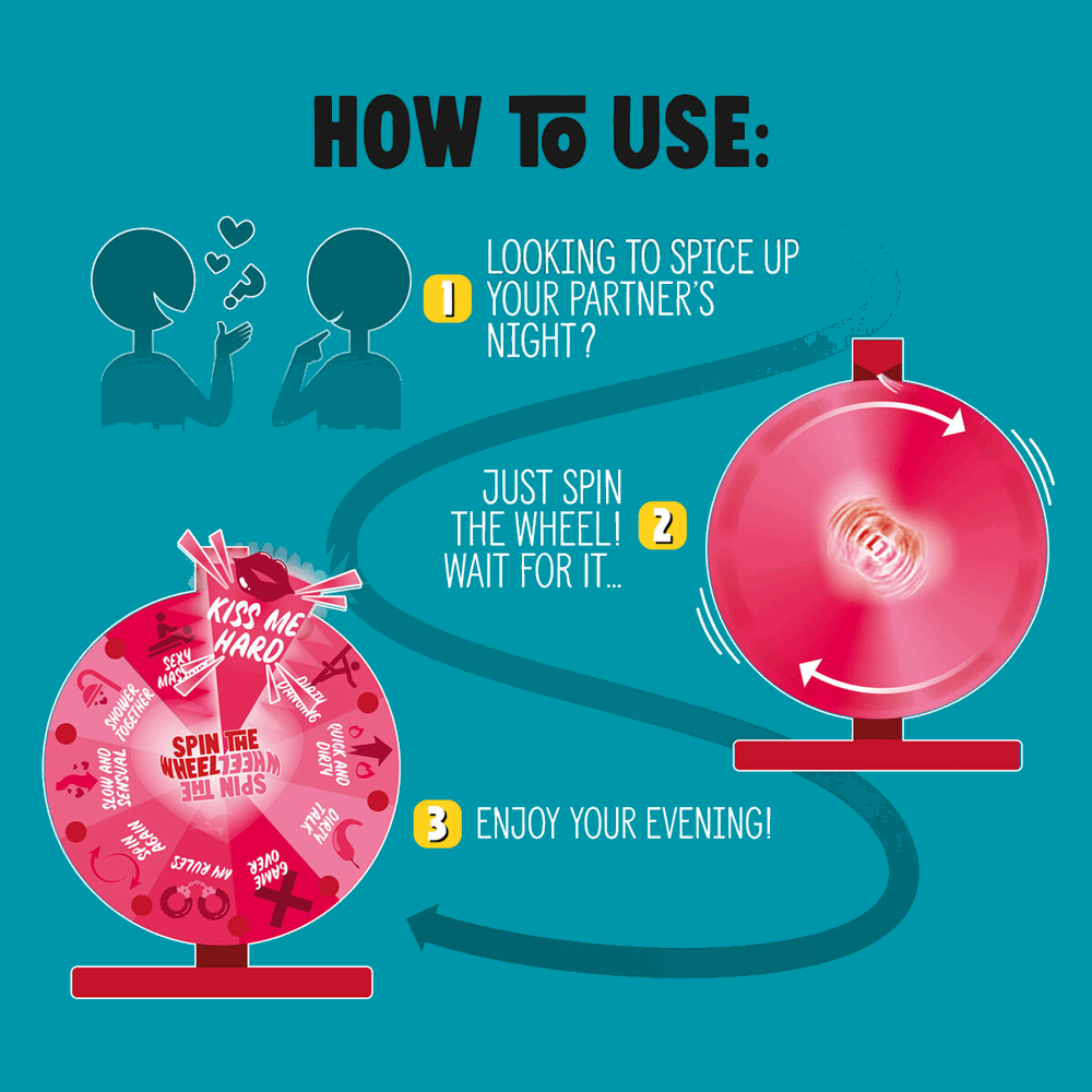 LEGAMI MAW0002 ANSWER WHEEL - SPIN THE WHEEL - SPICY