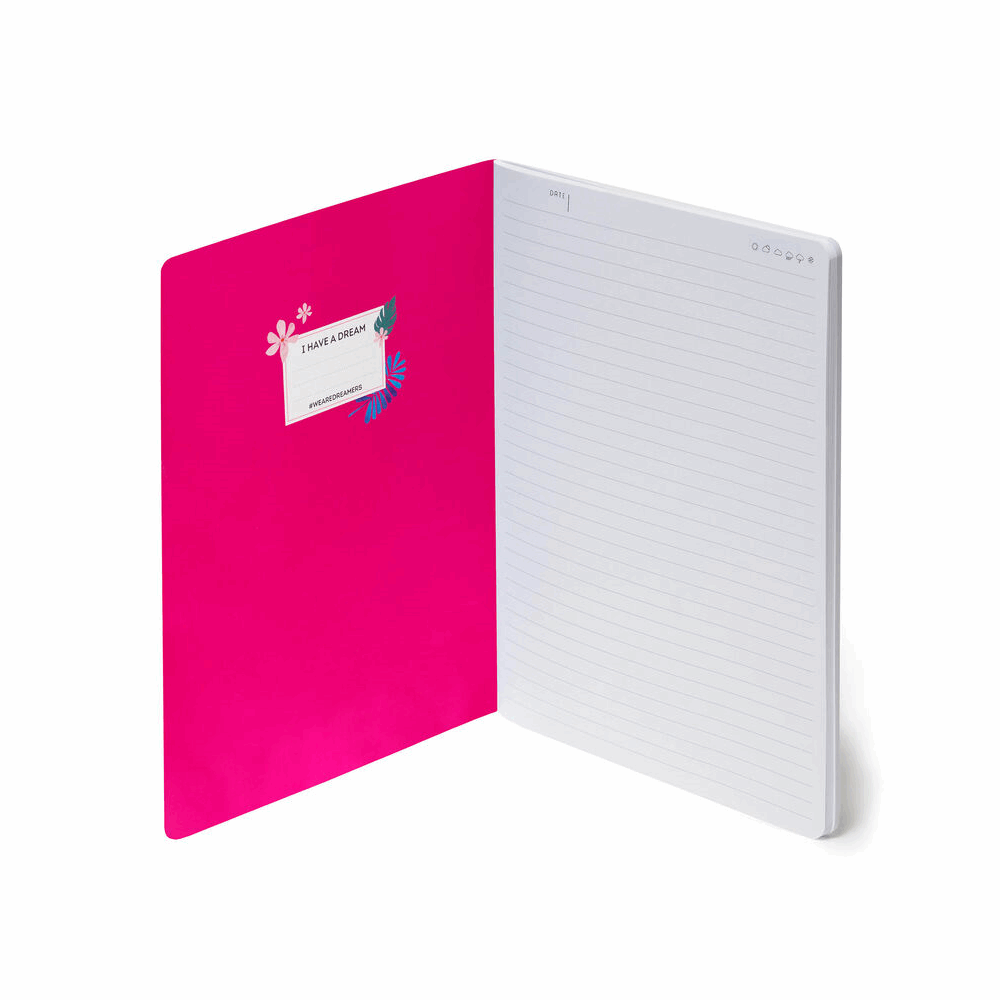 LEGAMI B5NOT0033 MY NOTEBOOK QUADERNO LARGE LINED FLORA