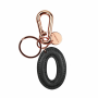 LEGAMI INK0015 MY INITIAL - KEY RING - O - BLACK