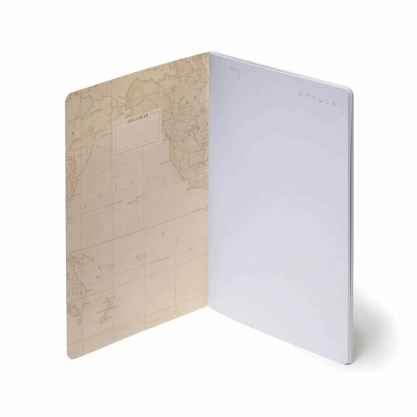 LEGAMI A5NOT0023 TRAVEL ΤΕΤΡΑΔΙΟ ΚΑΡΦΙΤΣΑ ΜΕ ΡΑΦΗ Α5(14Χ21) 40φ ΛΦ