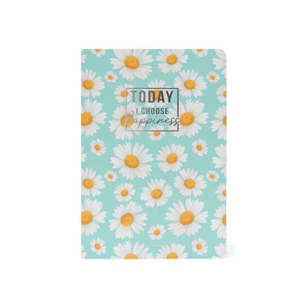 LEGAMI A5NOT0042 DAISY ΤΕΤΡΑΔΙΟ ΚΑΡΦΙΤΣΑ ΜΕ ΡΑΦΗ Α5(14Χ21) 40φ