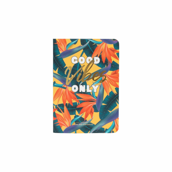 LEGAMI  A6NOT0024 TROPICAL ΣΗΜΕΙΩΜΑΤΑΡΙΟ ΚΑΡΦΙΤΣΑ ΜΕ ΡΑΦΗ Α6(9Χ14) 40φ