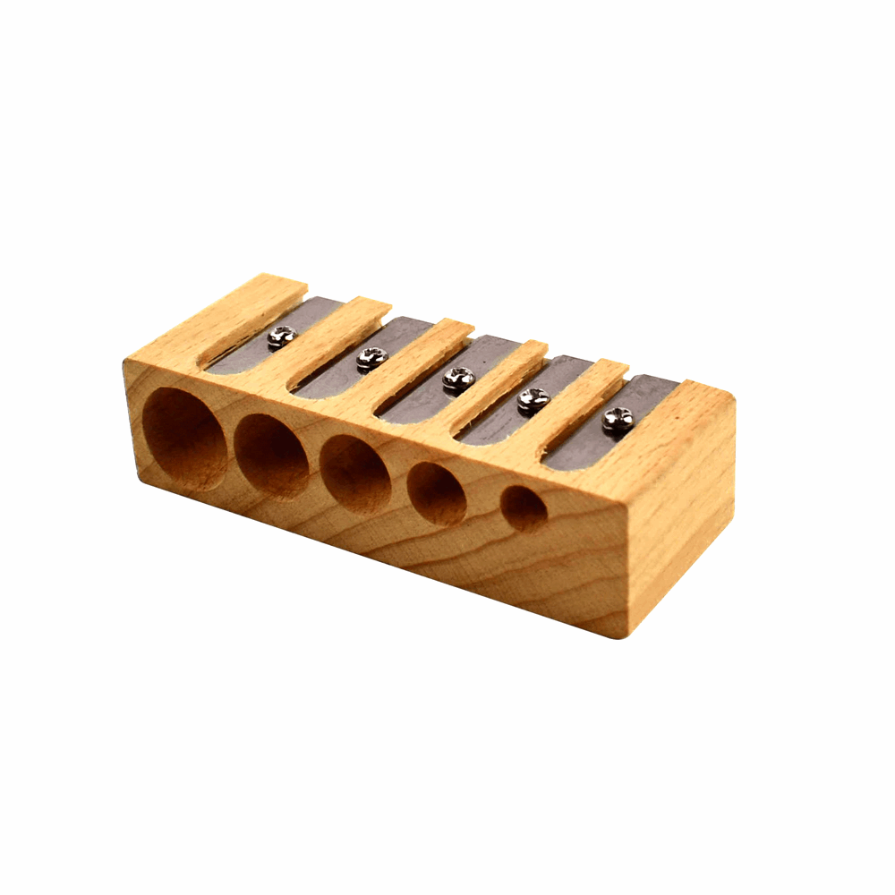 LEGAMI WPSKIT1 WOODEN SHARPENER 5 HOLES