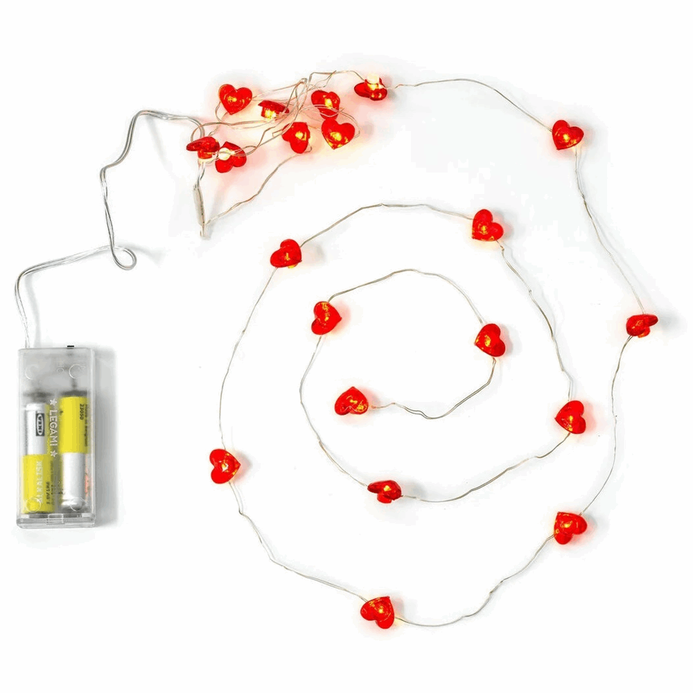 LEGAMI STRI0002 LED STRING LIGHTS - HEART