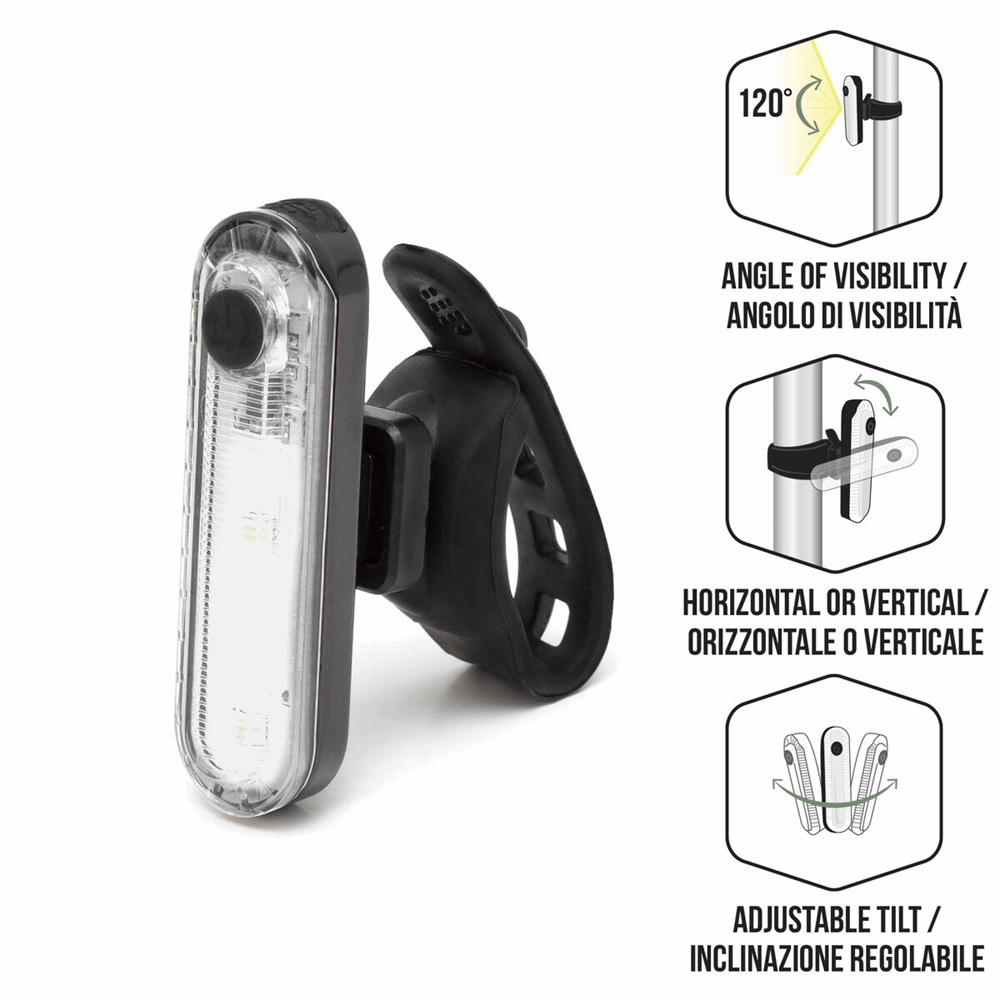 LEGAMI BLF0001 RECHARGEABLE BIKE WHITE LIGHT