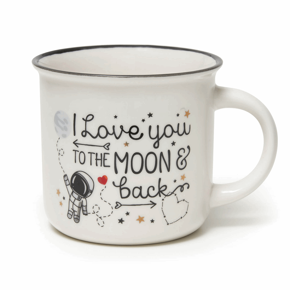 LEGAMI CUP0037 TAKE A BREAK CUP-PUCCINO MUG TO THE MOON AND BACK
