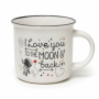 LEGAMI CUP0037 TAKE A BREAK CUP-PUCCINO MUG TO THE MOON AND BACK